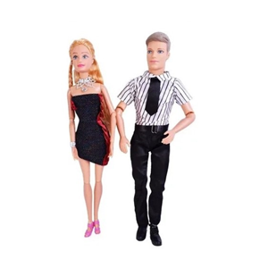 ست باربی زن و مرد رقاص دفالوسی Dancing Team Doll Defa Lucy -اسباب بازی